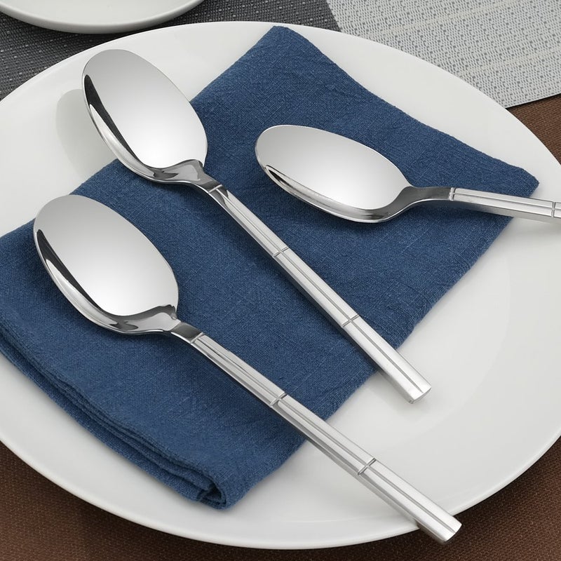 Lesbin 12-Piece Stainless Steel Dinner Spoons Table Spoons, 7.83-Inch - Image 5